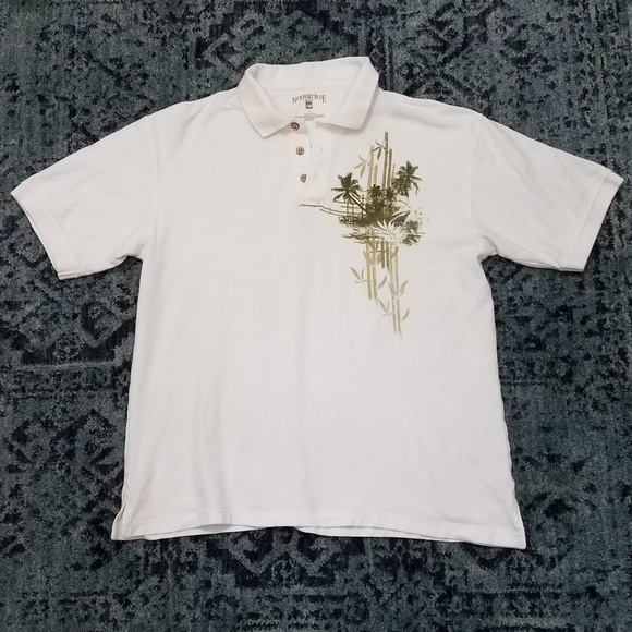 Newport Blue Other - Mens Tropical Polo Shirt